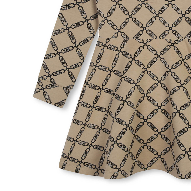 Robe zipp&eacute;e manches longues MICHAEL KORS 
                        FILLE