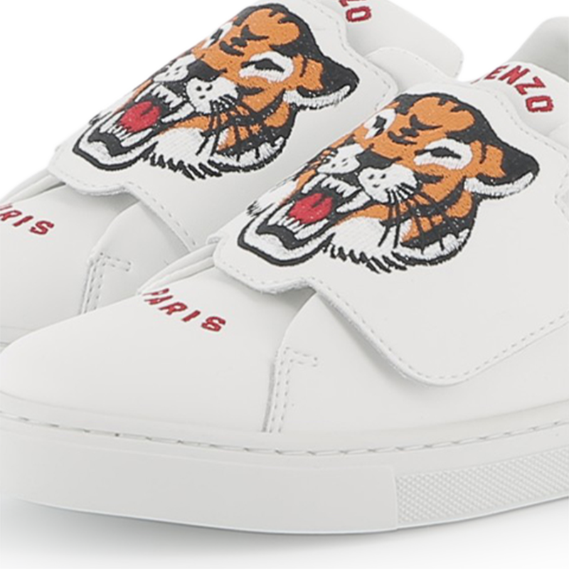 Baskets à fermeture par bandes auto agrippantes KENZO KIDS 
                    UNISEXE