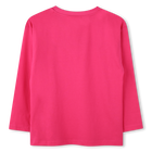 T-shirt avec imprim&eacute; sigle Hugo 
                    FILLE