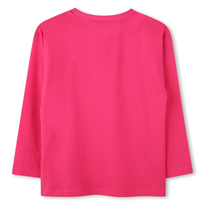 T-shirt avec imprim&eacute; sigle Hugo 
                        FILLE