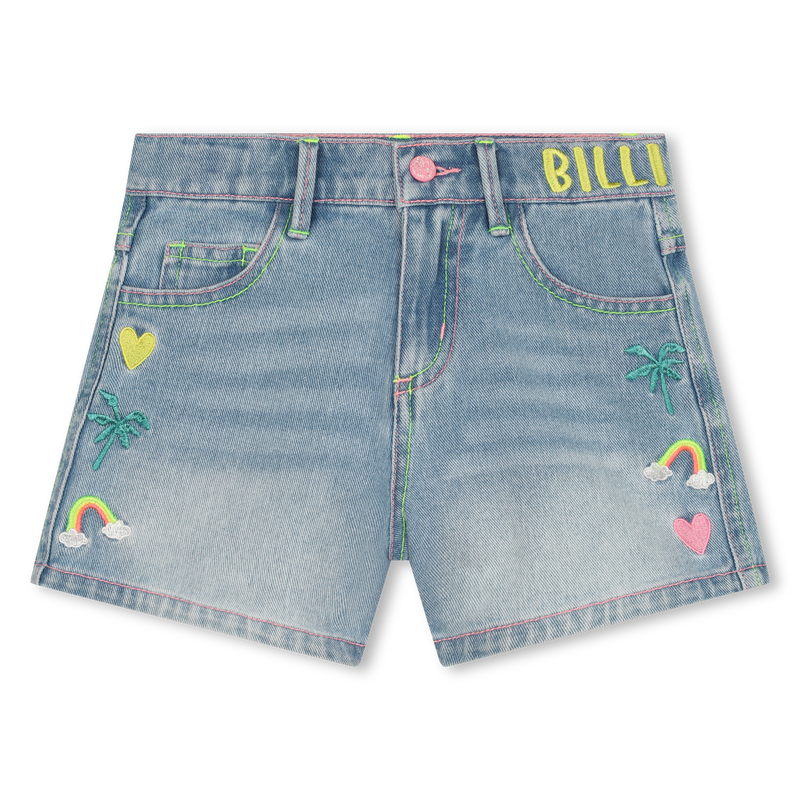 Short en jean brodé BILLIEBLUSH 
                    FILLE