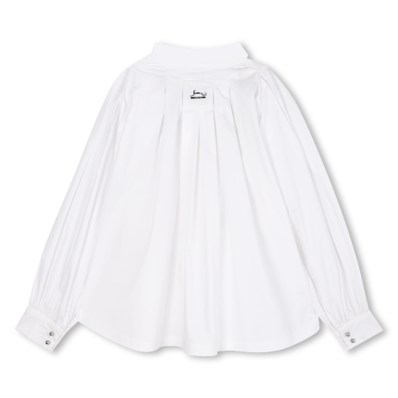 Chemise en popeline de coton LANVIN 
                    FILLE
