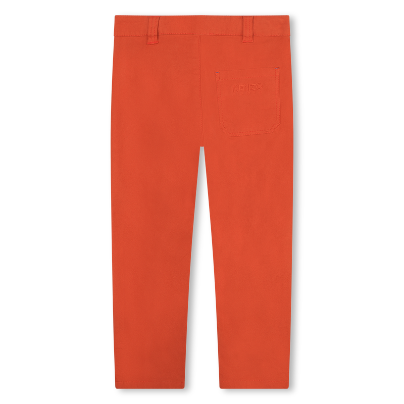 Pantalon ajustable en coton KENZO KIDS 
                    UNISEXE