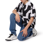Jean &agrave; taille r&eacute;glable DKNY 
                    UNISEXE