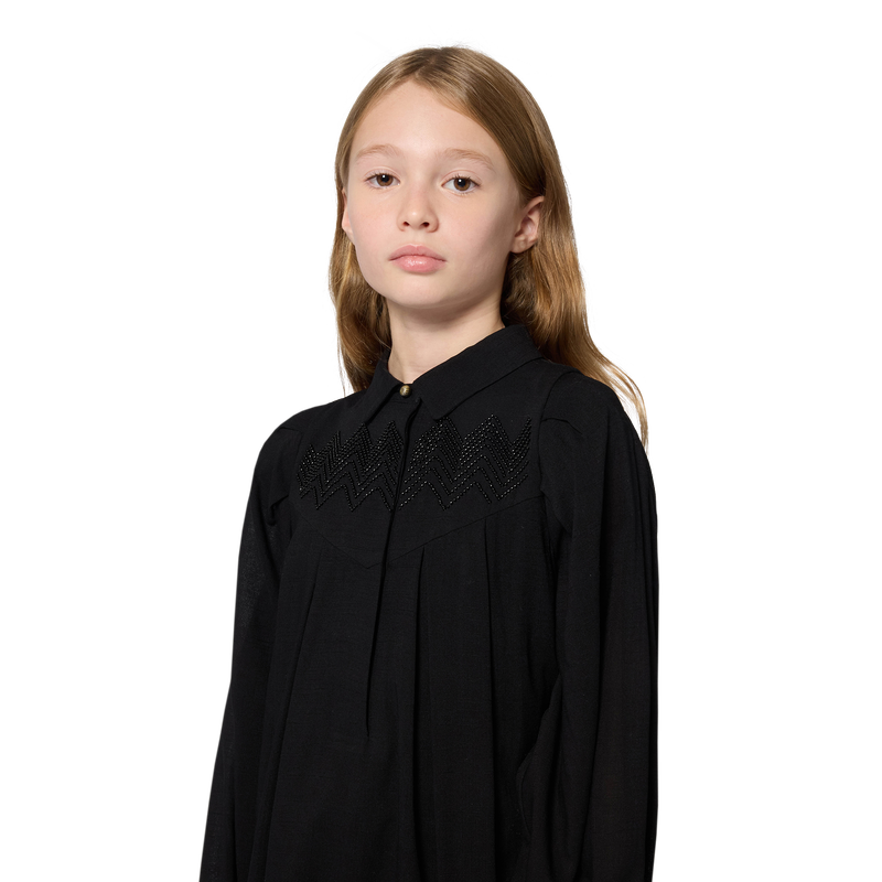 Robe imprimé brodé LANVIN 
                    FILLE