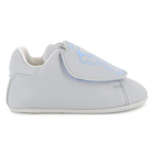 Chaussons b&eacute;b&eacute; en cuir de vache KENZO KIDS 
                    UNISEXE