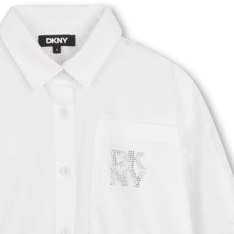 CHEMISE &Agrave; MANCHES COURTES DKNY 
                        FILLE