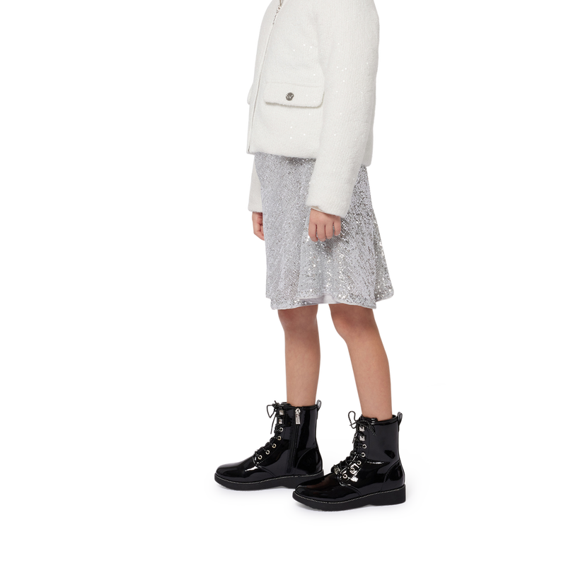 Robe zipp&eacute;e orn&eacute;e de sequins MICHAEL KORS 
                        FILLE