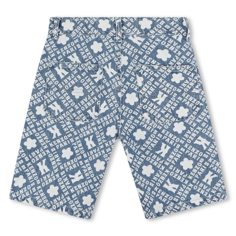 Bermuda en denim KENZO KIDS 
                    GARCON