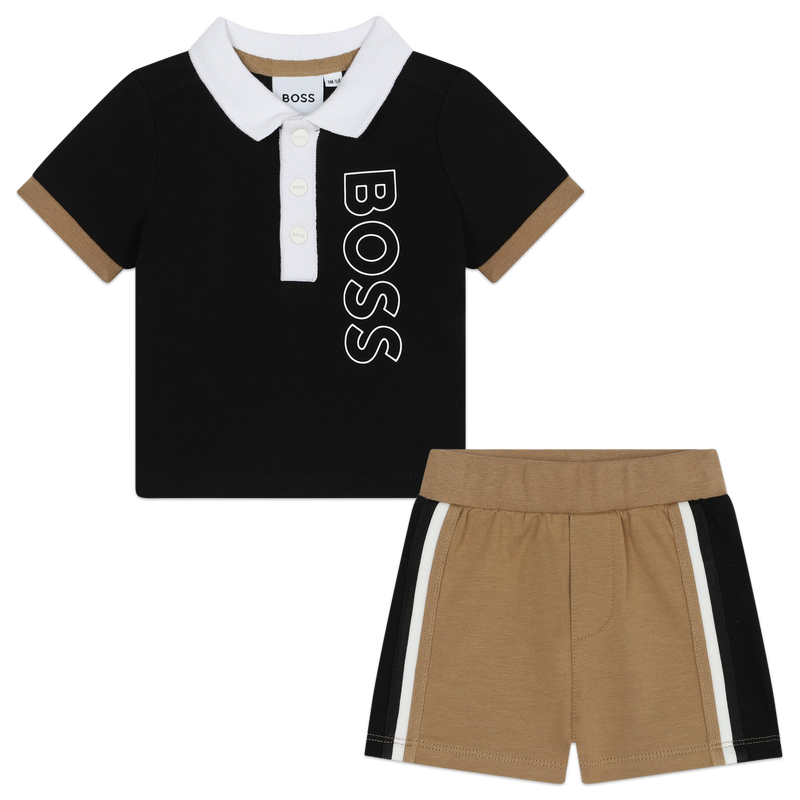 Ensemble polo + short BOSS 
                    GARCON