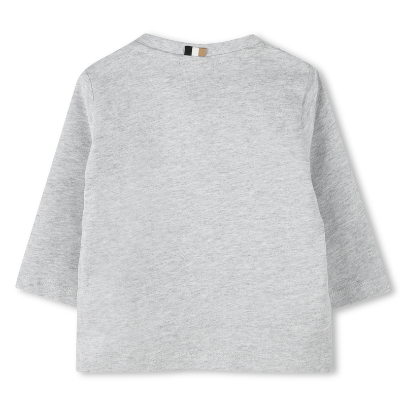 T-shirt sigle vertical BOSS 
                    GARCON