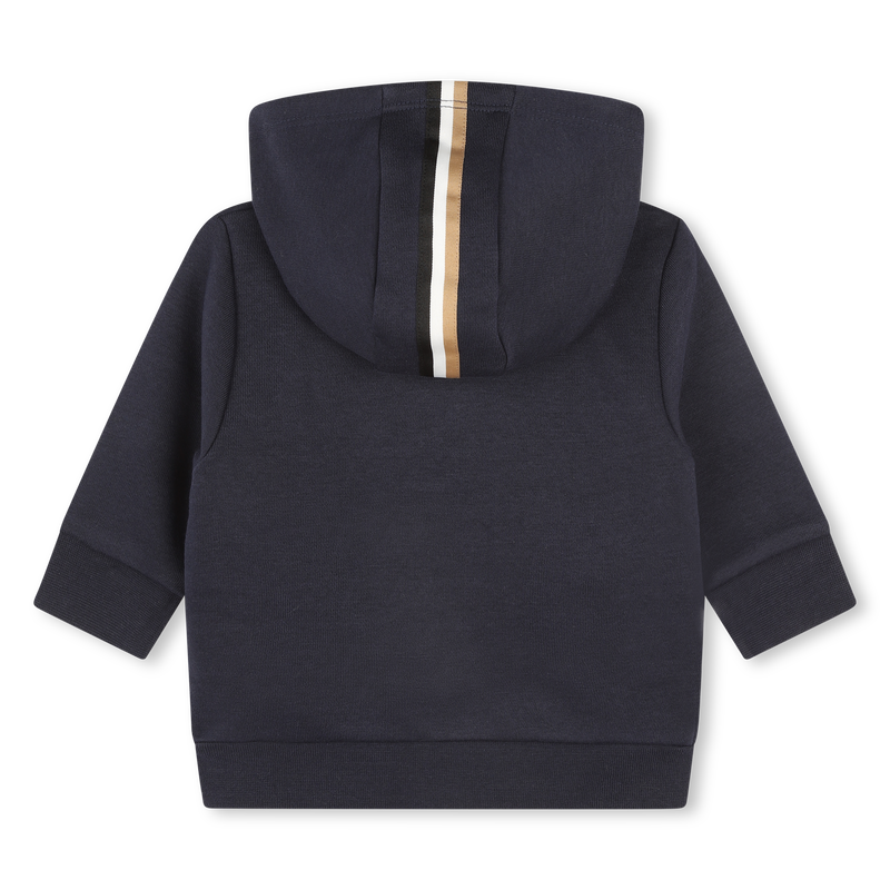 Sweat-shirt zippé en molleton BOSS 
                    GARCON