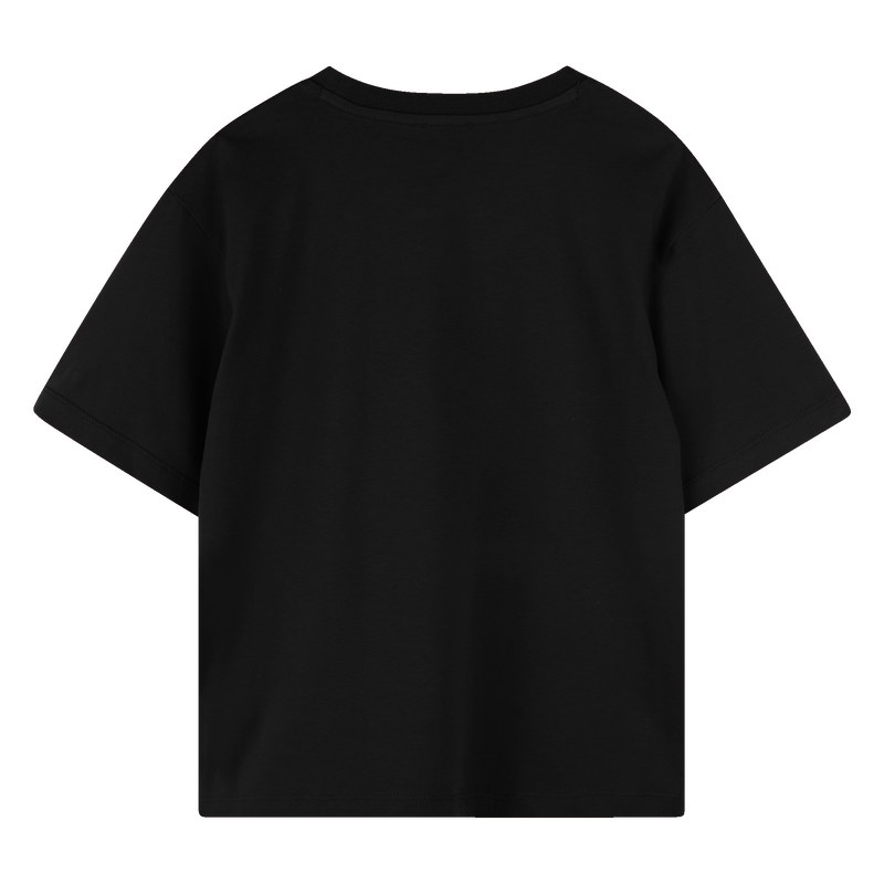 T-shirt en coton avec imprimé KENZO KIDS 
                    GARCON