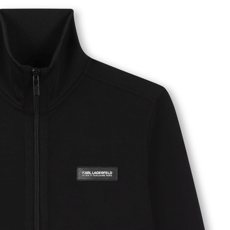 Cardigan de jogging zippé KARL LAGERFELD KIDS 
                    GARCON