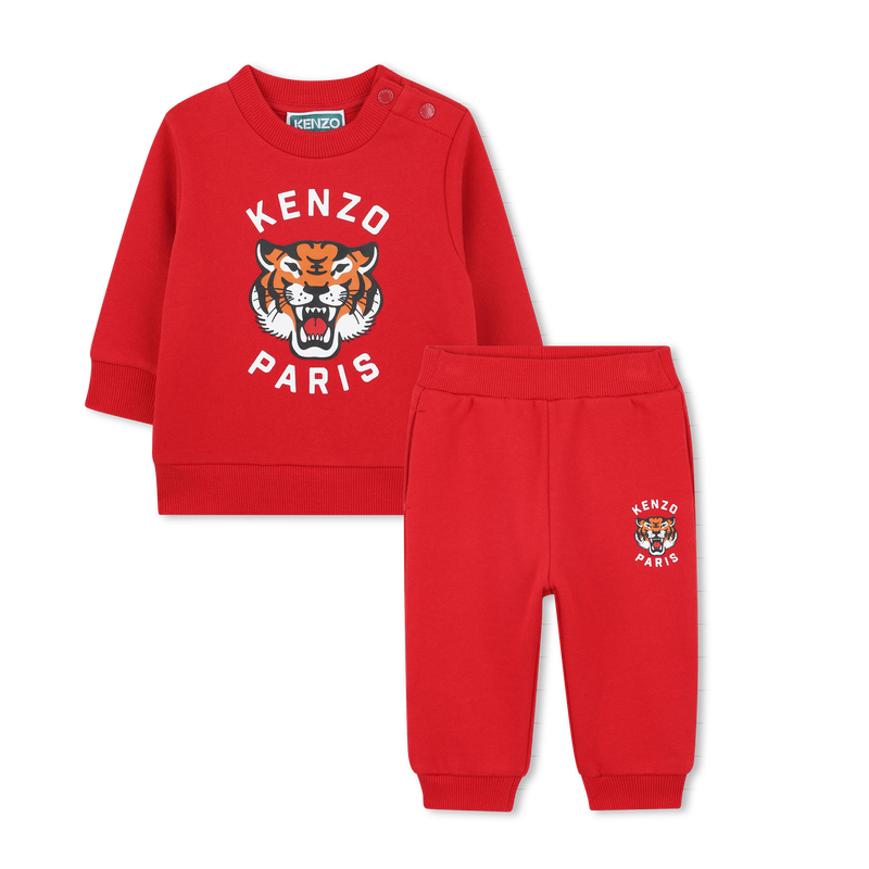 Ensemble sweat et pantalon en molleton KENZO KIDS 
                    UNISEXE