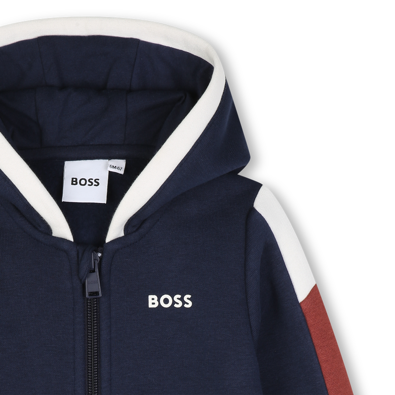 Cardigan &agrave; capuche BOSS 
                        GARCON