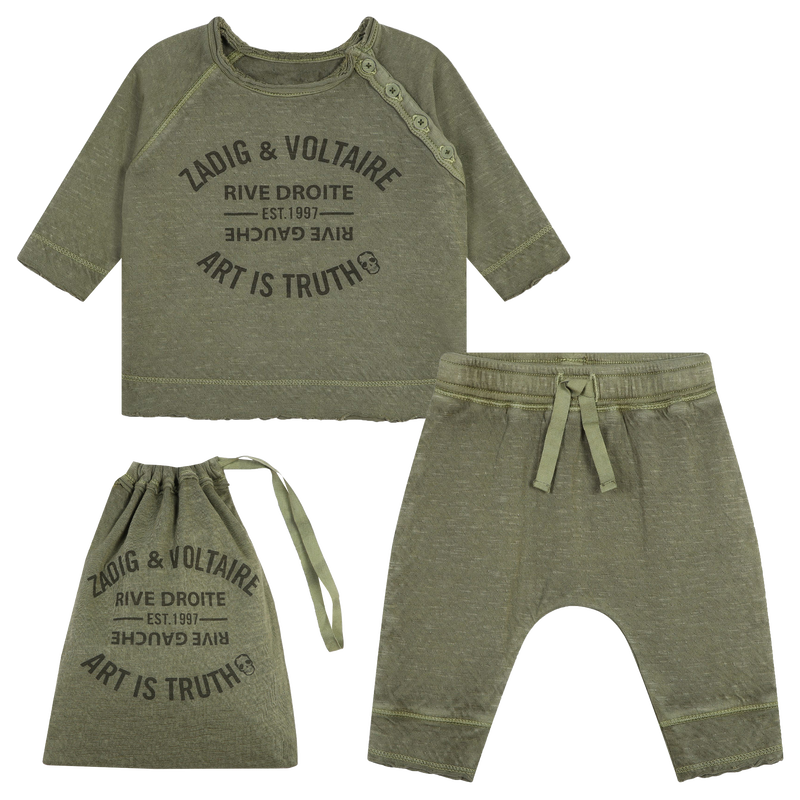 T-shirt et pantalon en coton ZADIG & VOLTAIRE 
                    UNISEXE