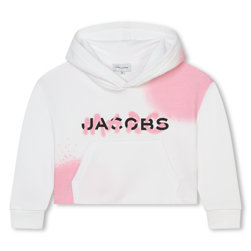 Sweat-shirt court molletonné THE MARC JACOBS 
                    FILLE