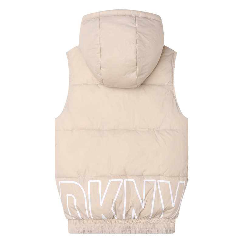 Doudoune sans manche à capuche DKNY 
                    UNISEXE
