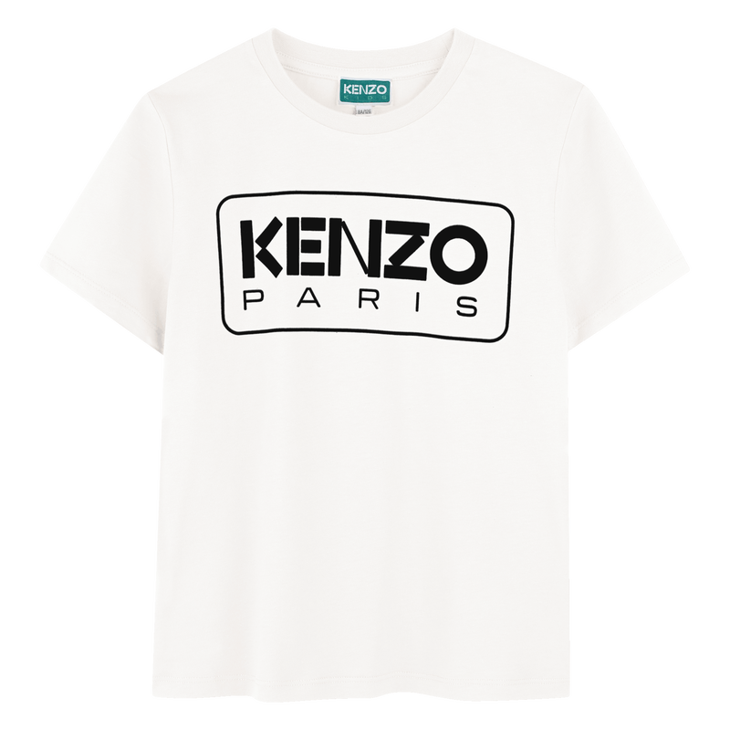 T-shirt coton manches courtes KENZO KIDS 
                        GARCON