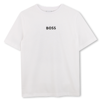 TEE-SHIRT MANCHES COURTES BOSS GARCON