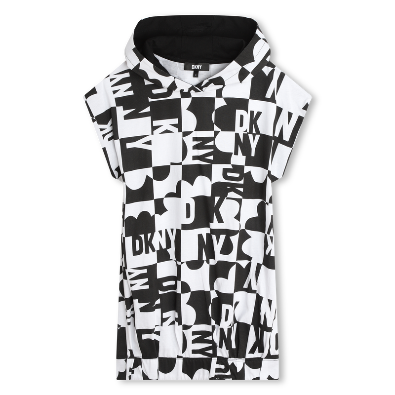 Robe à capuche DKNY 
                    FILLE