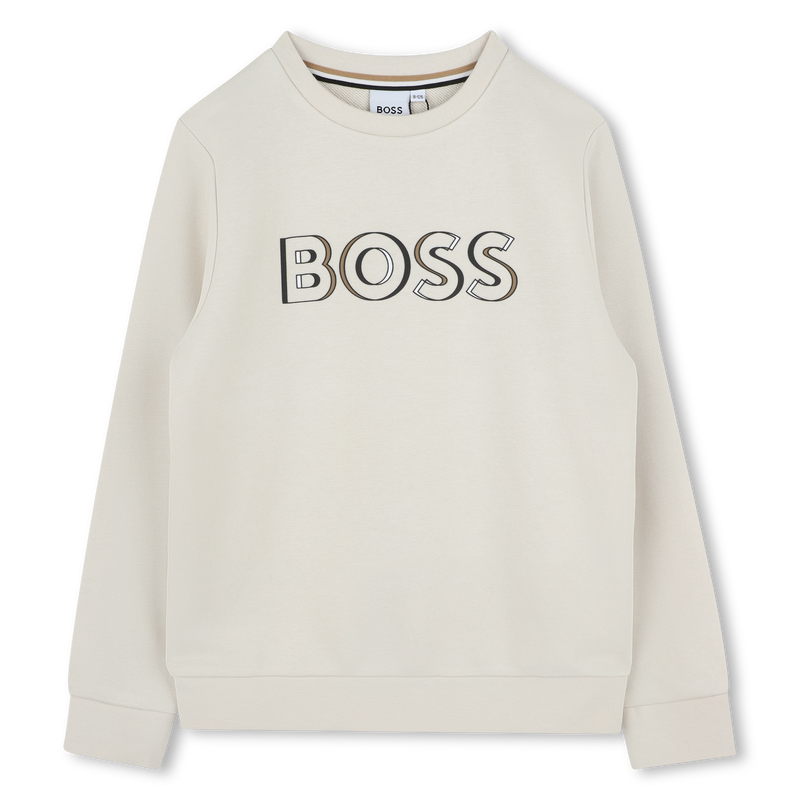 Sweat-shirt molletonn&eacute; BOSS 
                        GARCON