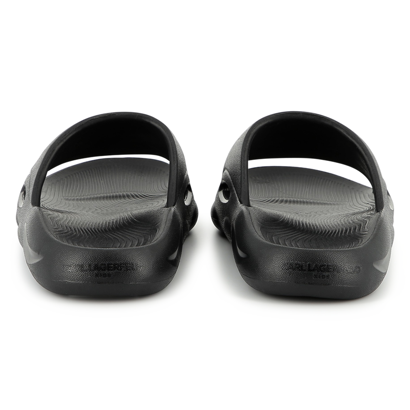 Claquettes sigl&eacute;es KARL LAGERFELD KIDS 
                        GARCON