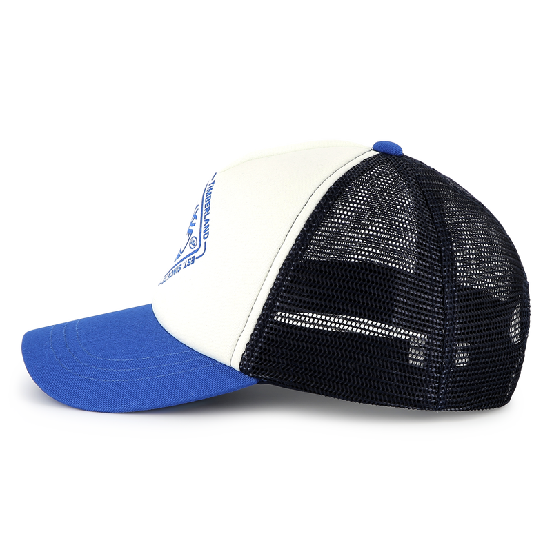 Casquette tricolore bimatière TIMBERLAND 
                    GARCON
