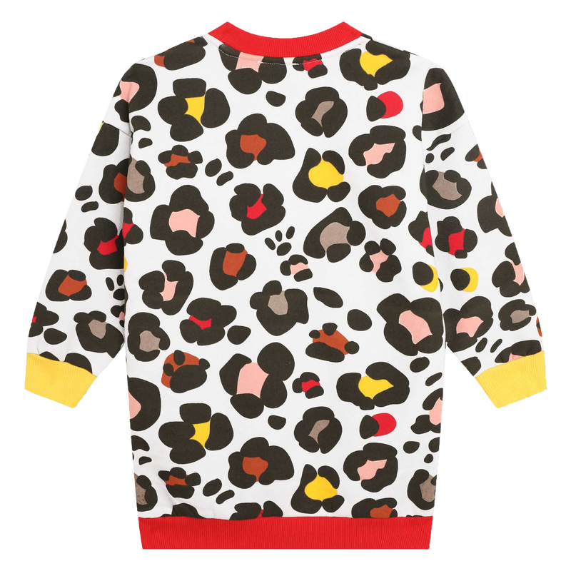 Robe molletonnée imprimée KENZO KIDS 
                    FILLE