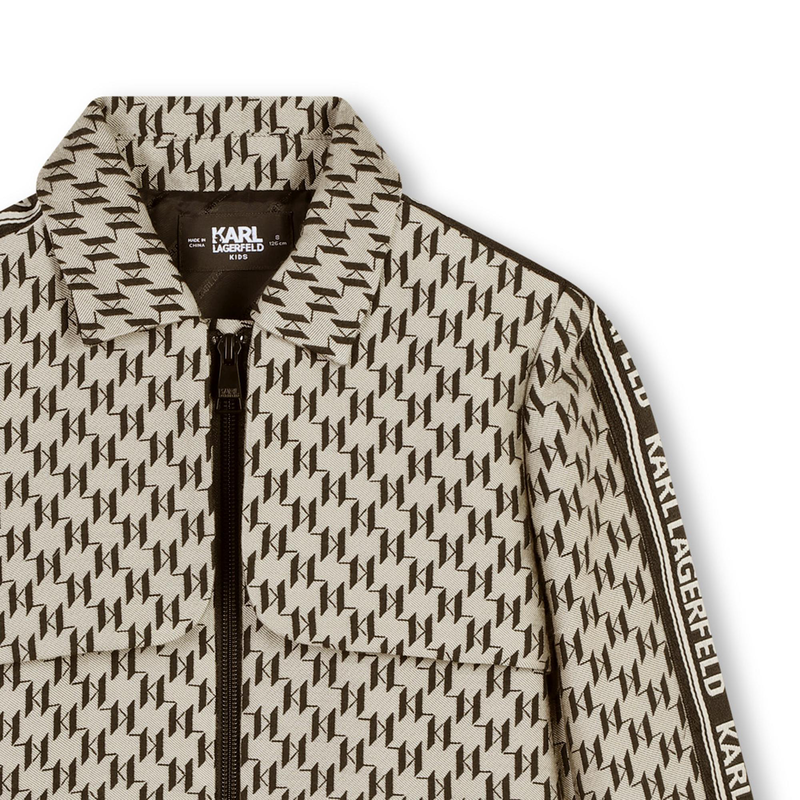 Veste de cérémonie en jacquard KARL LAGERFELD KIDS 
                    FILLE
