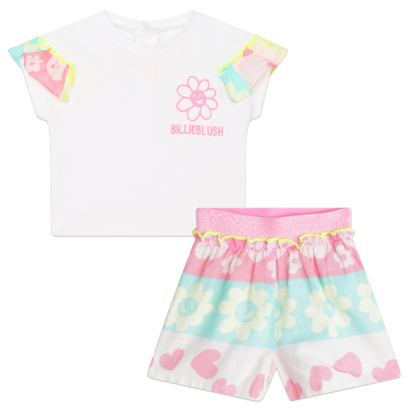 Ensemble T-shirt et short BILLIEBLUSH 
                    FILLE