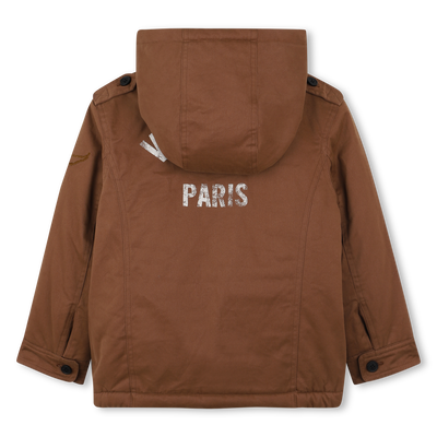 Parka à capuche déperlante ZADIG & VOLTAIRE GARCON