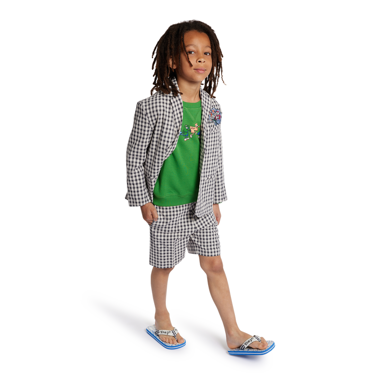 Veste de costume à carreaux KENZO KIDS 
                    GARCON