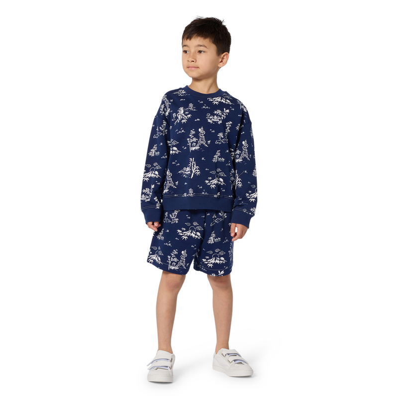 BERMUDA EN MOLLETON KENZO KIDS 
                        GARCON