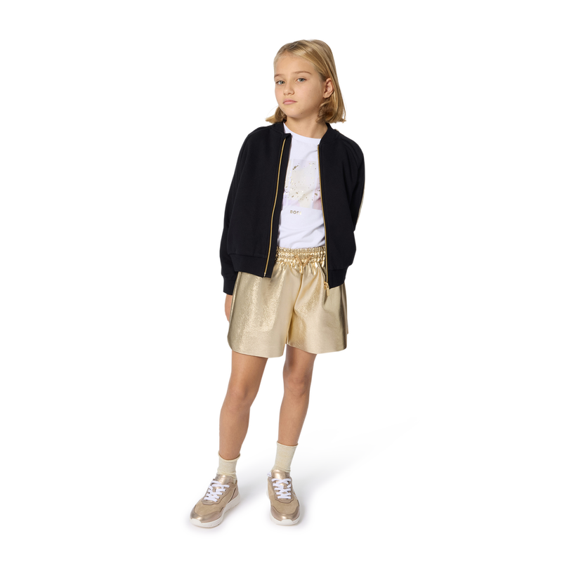 Short en simili doré BOSS 
                    FILLE