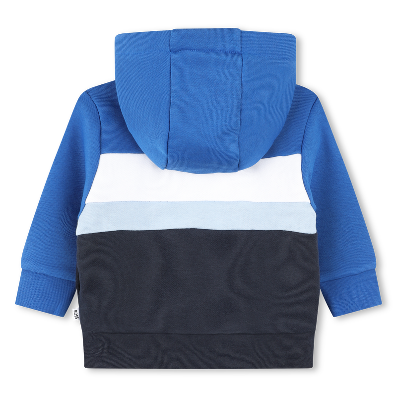 Sweat-shirt zippé en molleton BOSS 
                    GARCON