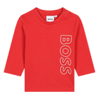 T-shirt sigle vertical BOSS 
                    GARCON
