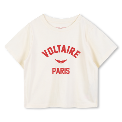 T-shirt coupe droite ZADIG & VOLTAIRE FILLE