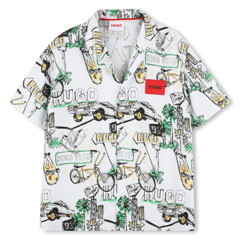 Chemise à manches courtes Hugo 
                    GARCON