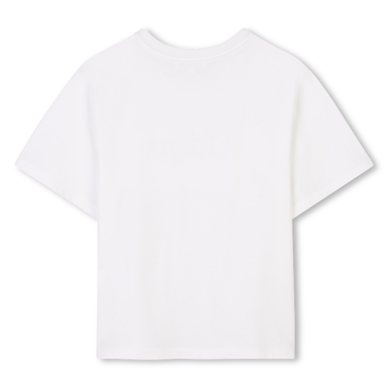 T-shirt avec logo brodé CHLOE 
                    FILLE