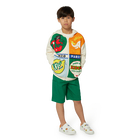 Bermuda cargo en coton KENZO KIDS 
                    GARCON