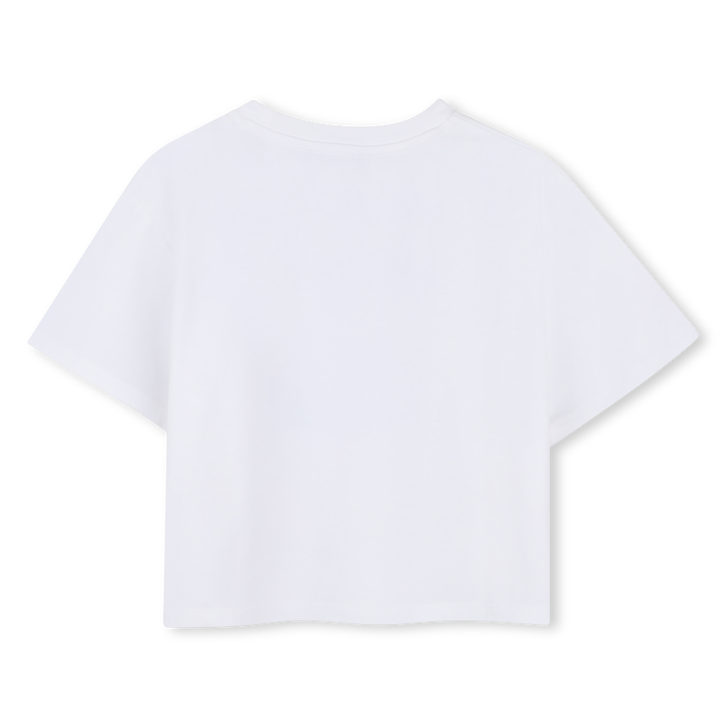 TEE-SHIRT MANCHES COURTES DKNY 
                        FILLE