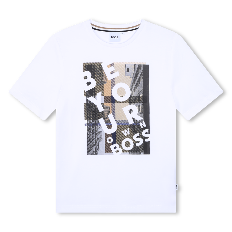 T-shirt &agrave; manches courtes BOSS 
                        GARCON