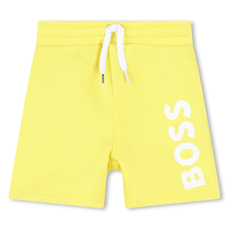 Bermuda en molleton avec sigle BOSS 
                    GARCON