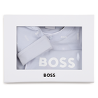 Ensemble pyjama + bavoir + bonnet BOSS 
                    GARCON