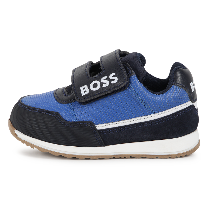 Baskets  en cuir de vachette BOSS 
                    GARCON