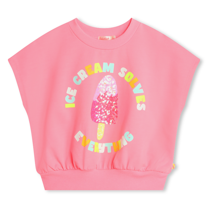 Sweat-shirt à manches courtes BILLIEBLUSH 
                    FILLE