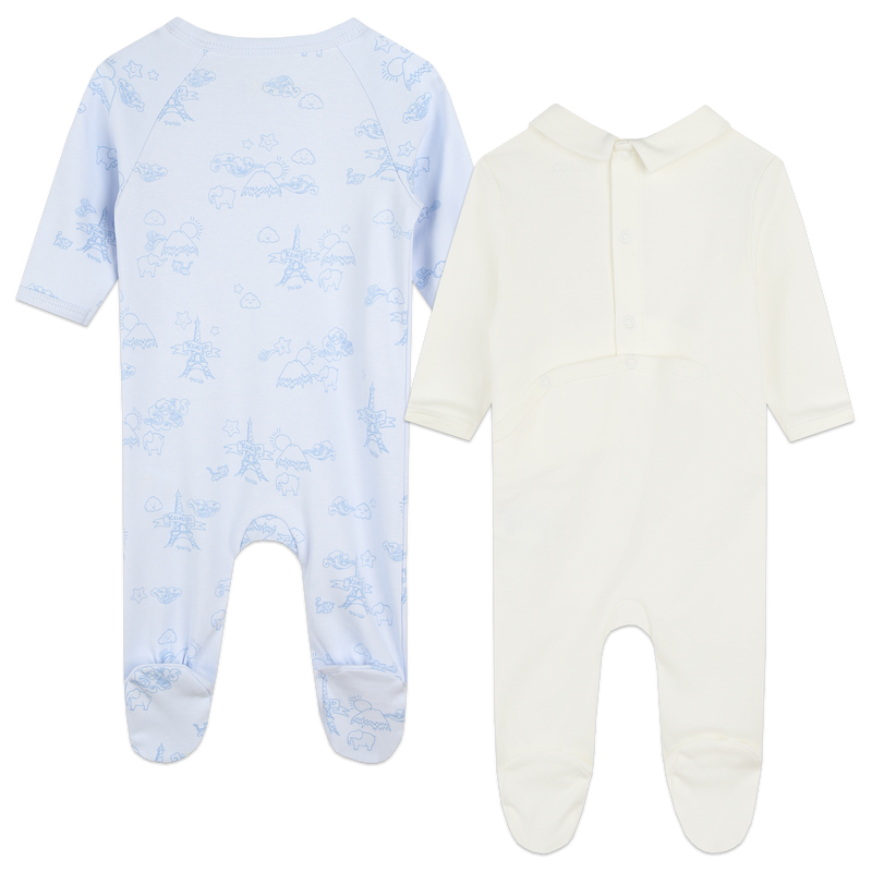 Lot de 2 pyjamas en coton KENZO KIDS 
                    UNISEXE