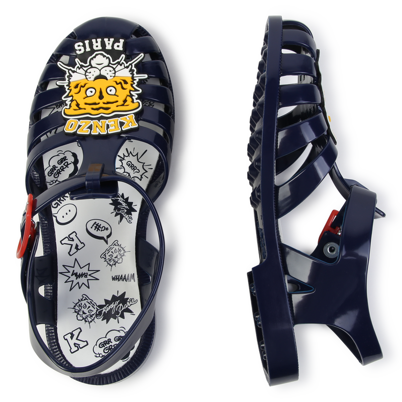 Sandales de plage avec boucle KENZO KIDS 
                    UNISEXE
